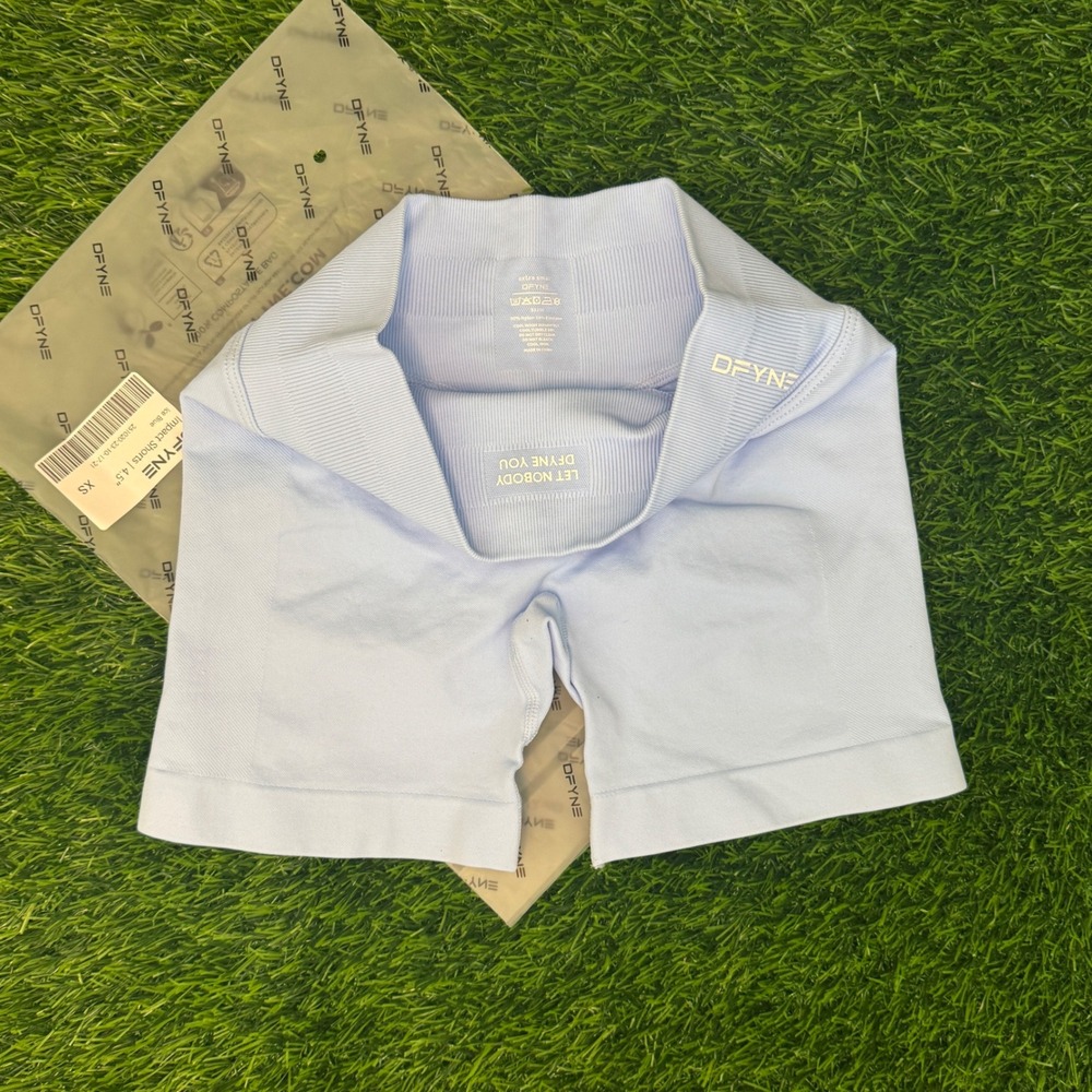 Dfyne impact shorts 4.5" ice blue extra small - Picture 3 of 4